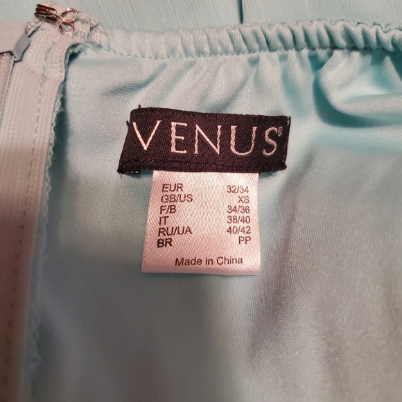 #767 Venus torqouis dress - Picture 5 of 5